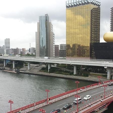 Capsule Hotel Asakusa Riverside Tokyo Luaran gambar